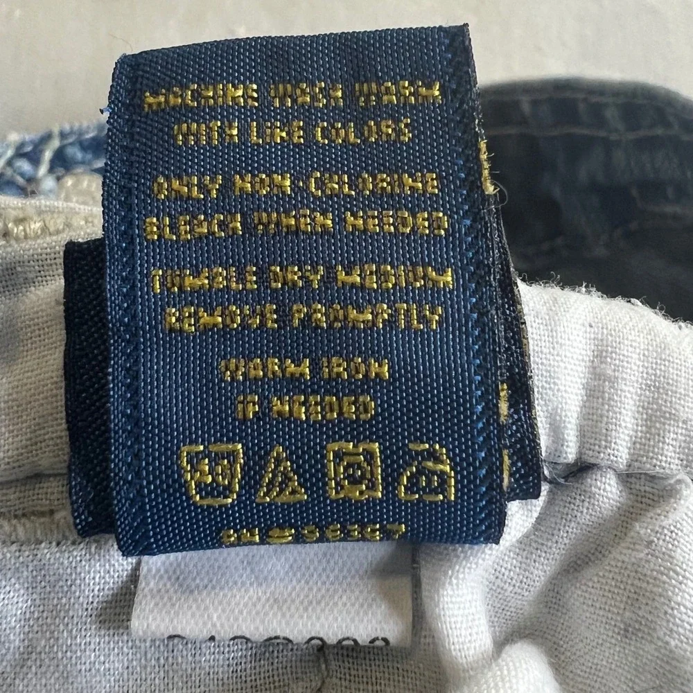 Oshkosh B'Gosh Blue Jean Overalls Size 12 Months VTG 90s Y2k